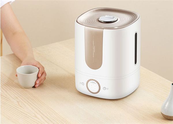 

new arrivel 5l ultrasonic humidifier intelligent digital display air purifier aromatherapy essential oil diffuser for office home