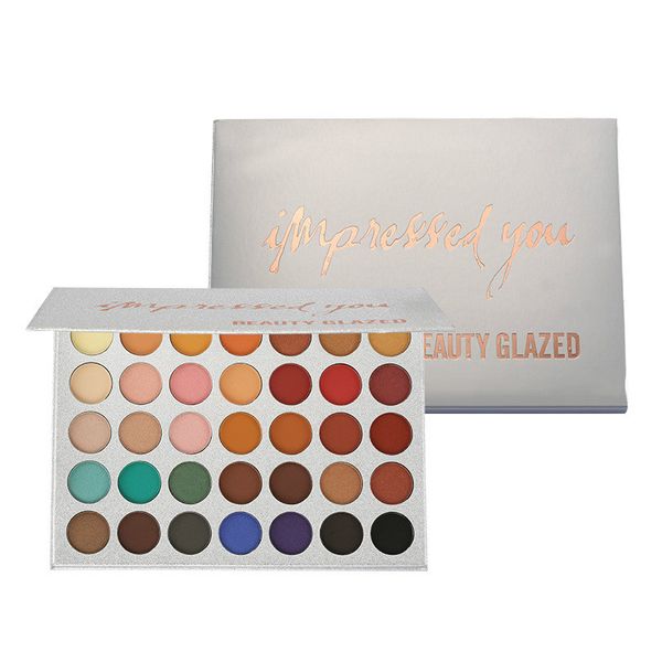 

35 color highlights matte eye shadow same glitter eyeshadoow cosmetic