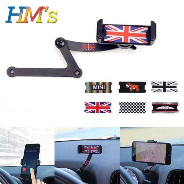 

folding steering wheel phone holder for mini cooper f56 f55 f54 f60 durable clip phone holders for mini countryman f60 car parts