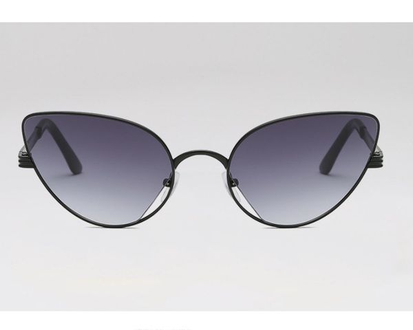 

fashion cat eye sunglasses women 2019 trend female metal sun glasses lady style uv400 eyeglasses 1562, White;black