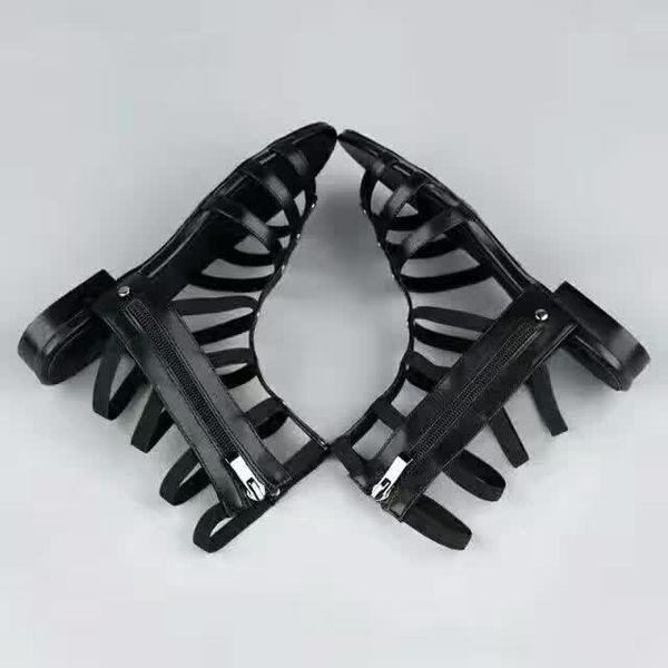 

2020 selling women's flat sandals shoes office lady casual black soft lather flat shoes girls summer holiday beach sandals 9us #t09