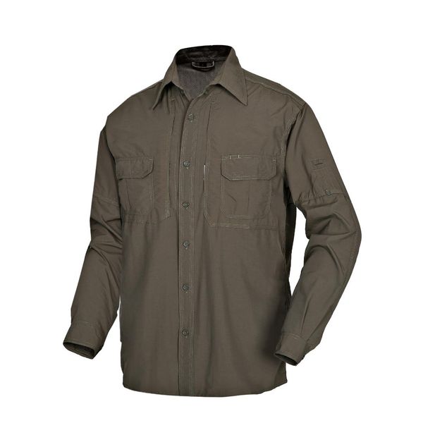

men's long sleeve skin clothing half sleeve dual-use shirt outdoor climbing quick-drying sunscreen shirt tactical, Gray;blue