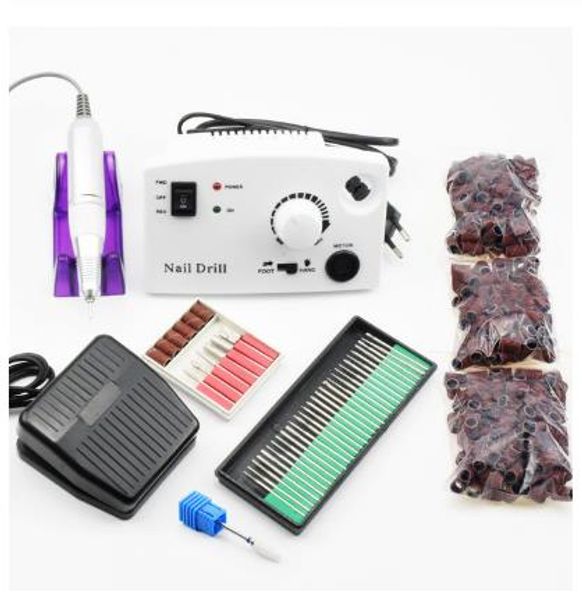 

35000 rpm electric nail drill manicure machine pedicure kits apparatus for manicure nail accessoires tools nail file drill bits