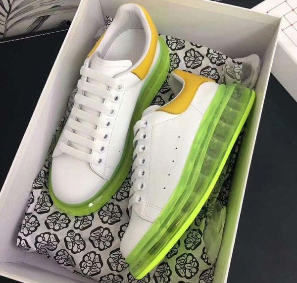 

designer sneacker men women crystal bottom reflective 3m white platform shoes leather suede raised sole luxury trainers flat