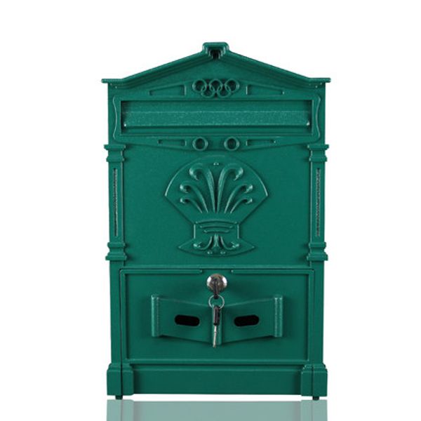 

барокко mailbox главная ретро postbox с замком для бумаги малого формата post letter box decor стены в 2018 году