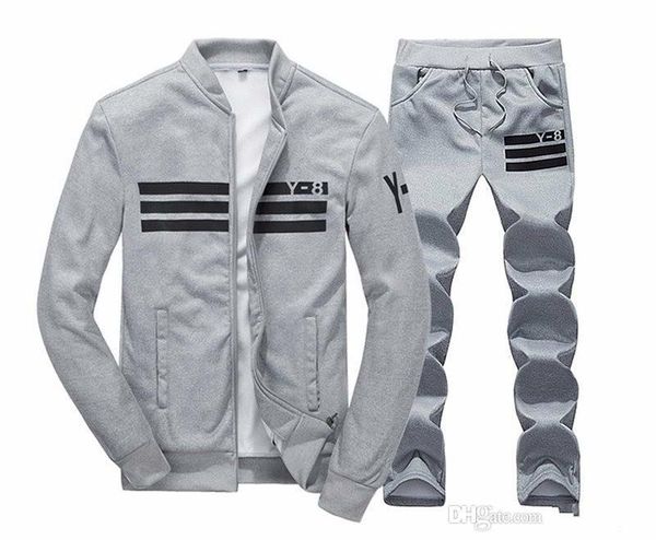 

2019 port wear hoodie and weat hirt black white autumn winter 1122 jogger porting uit men weat uit track uit et plu ize  4xl, Gray