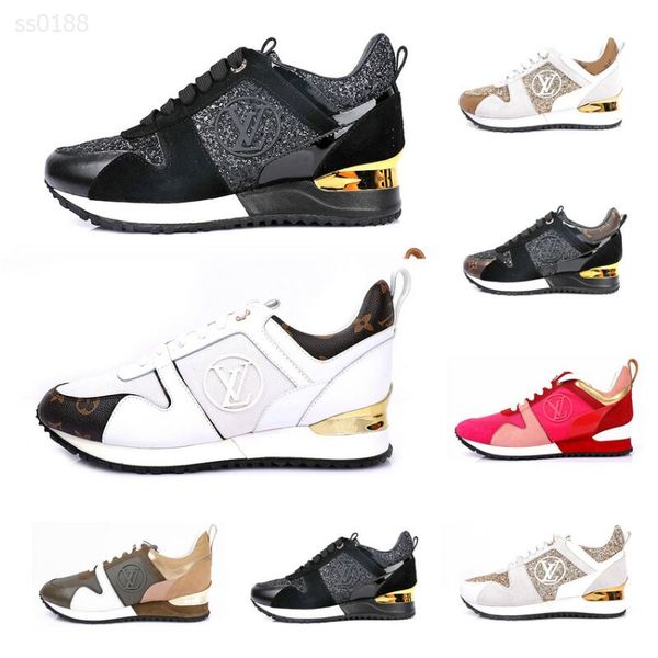 

2020 autumn and winter new low-shoes men and women super fire sports shoes european station leather casual shoes wild lace-up shoe, Black