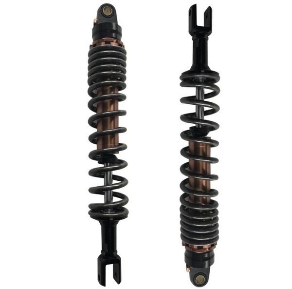 

yoss 1pair 8mm spring 415mm 420mm motorcycle absorber for yamaha dirt bikes gokart atv titanium