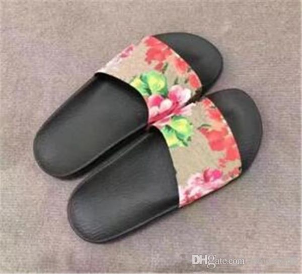 

stylish slippers luxury tigers fashion luxury sandals men women slippers tiger cat design summer huaraches slippers flip, Black