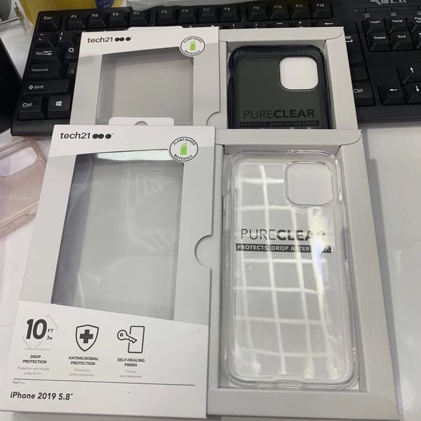 

TEC21 Drop Защитный Impact ясно d3O Soft TPU Tec 21 Чехол для iPhone 11 11Pro 11Pro макс с розничной упаковке