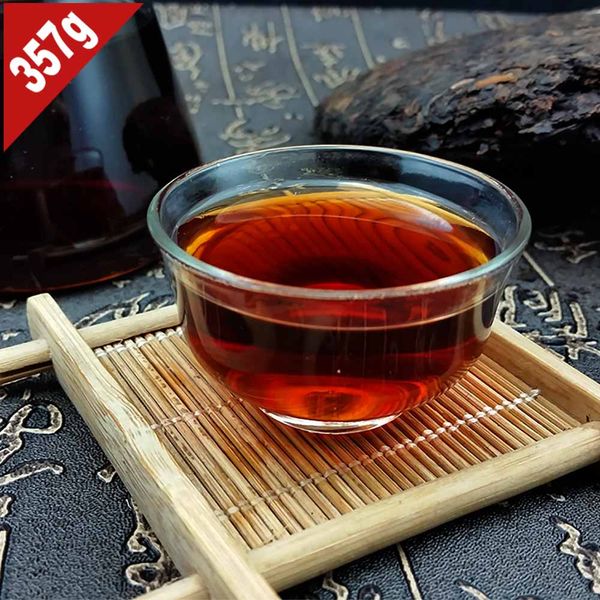 

2006 yr yunnan ban zhang gong ting ripe pu-erh chinese menghai shu pu-erh tea 357g