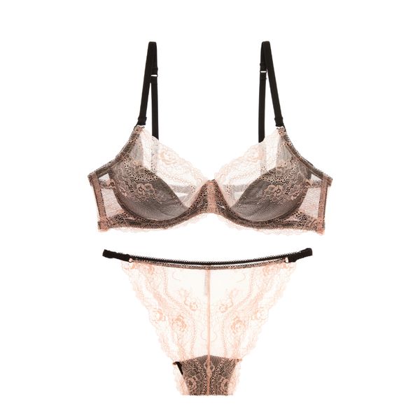 

нижнее белье прозрачное бюстгальтеры новое прибытие шнурка способа вырежьте женщин сексуальный ультратонкий pad удобные наборы side сбор бюс, Red;black