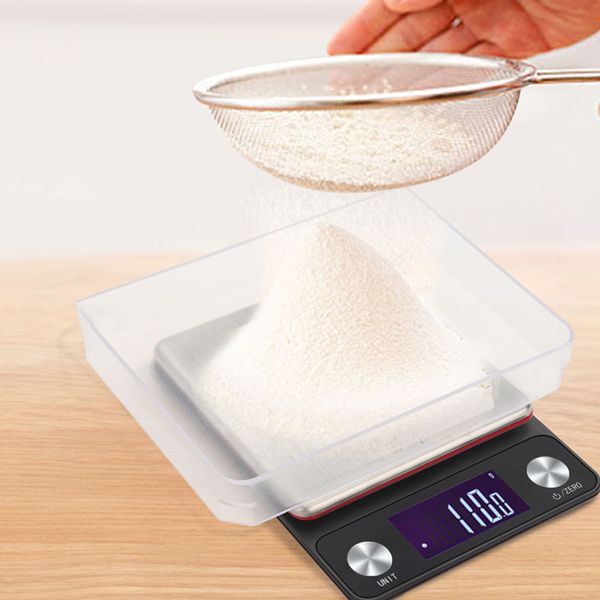 

3/5/10kg digital kitchen scale food scale multifunction weight scale high accuracy kitchen led electronic scales for baking