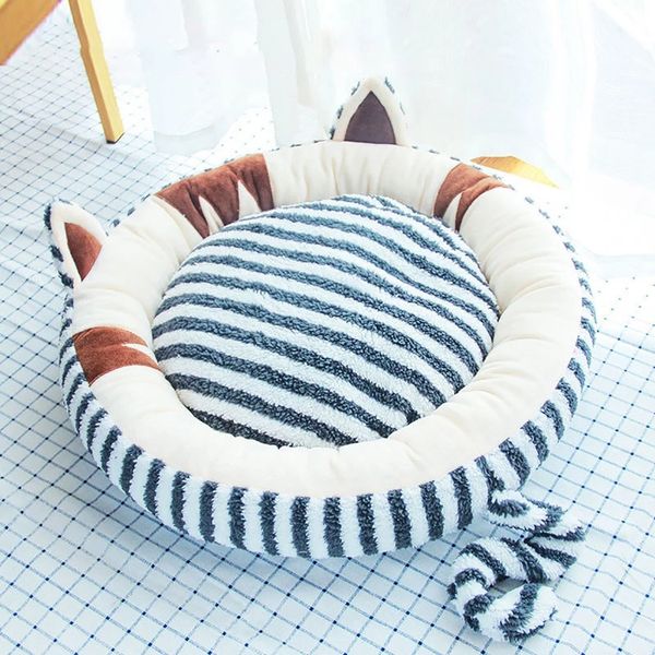 

super soft dog bed washable long plush dog kennel deep sleep house velvet mats sofa for basket pet bed 2019 new