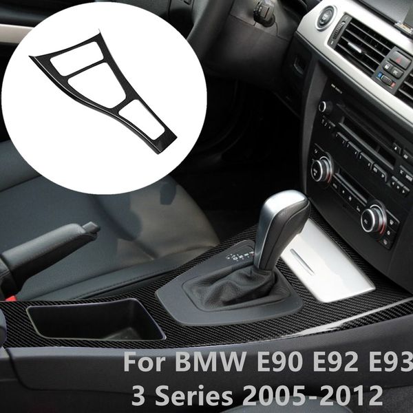 

lhd car control gear shift panel cover gearshift panel frame trim for e90 e92 e93 3 series 2005-2012 accessories