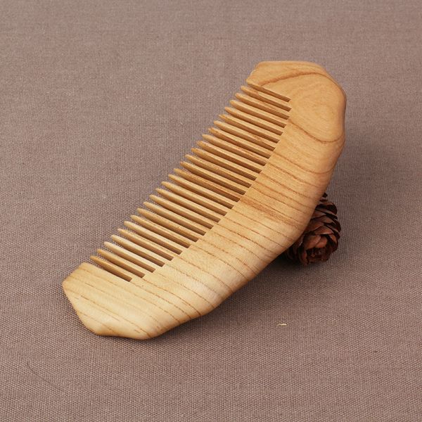 

customized logo health natural wooden comb beard comb pocket comb 12*5.3*1.2cm, Silver