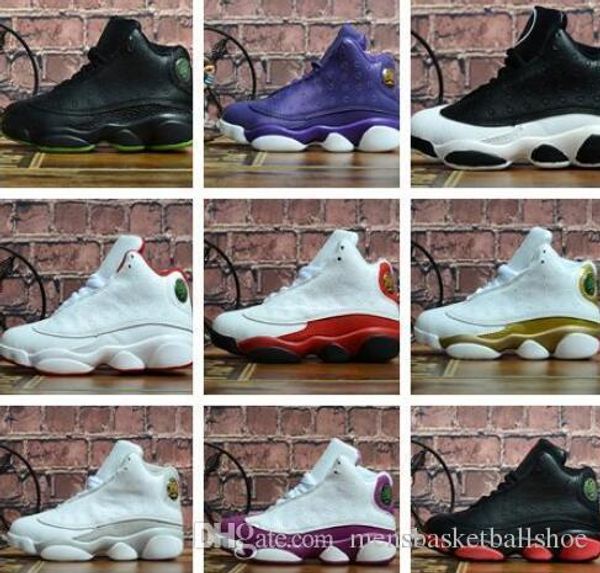 

altitude 13s green kids basketball shoes infant xiii 13 dirty bred sneaker boy & girl children athletic sports boy girl trainers