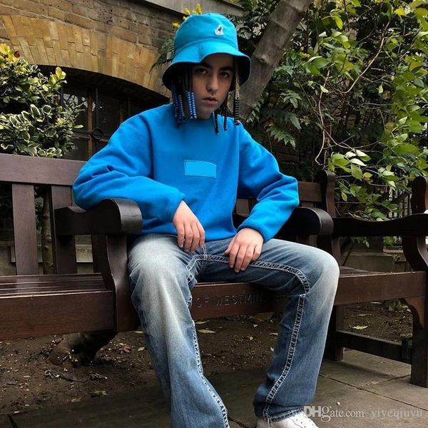 

17fw окно логотип балахон дизайнер crewneck мужской hoodies толстовка пуловер письмо печататься новый бренд моды роскошь лучшая версия top, Black