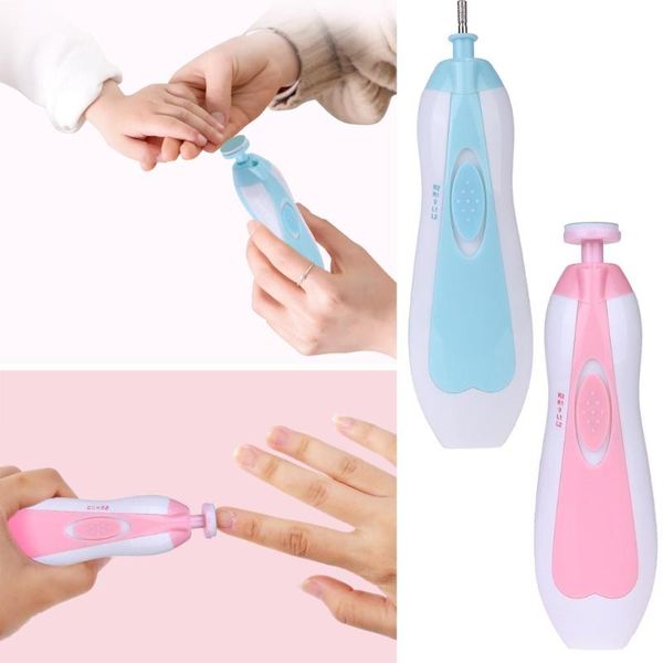 

electric baby nail trimmer scissors kit reasonable storage and convenient access infant safe manicure care clipper cutter