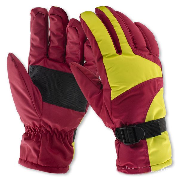 

winter ski gloves sports gloves windproof waterproof plus velvet thick warm motorcycle cycling men women