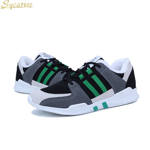 

2019 new arrival winter men running shoes warm fur cotton shoes sport sneakers male gym athletic jogging leather trainer