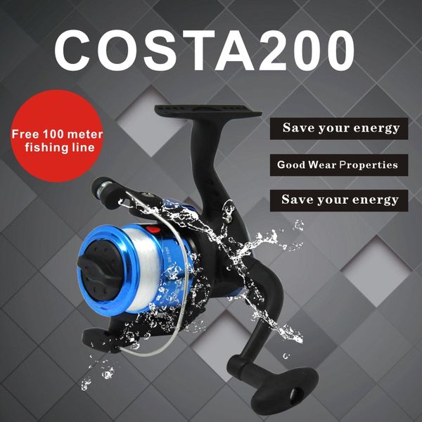 

saltwater ultralight spinning reel "s" curve oscillating system 5.2:1 200f spinning fishing reel carp large diamerer line roller