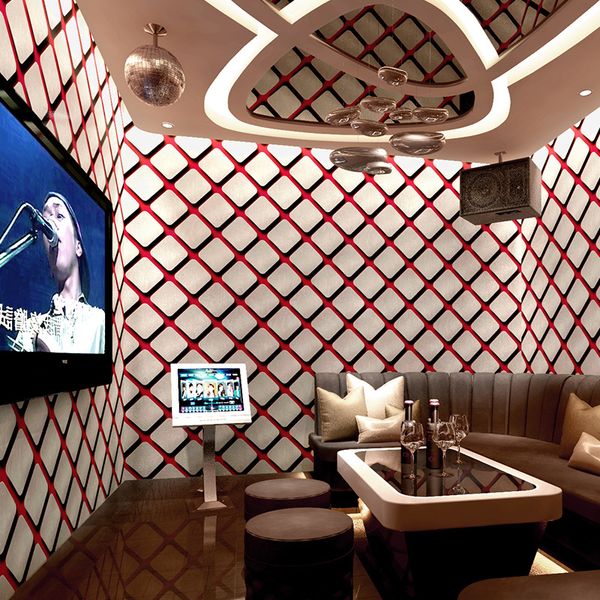 

moder 3d stereo space ktv wallpaper personality fashion flash wall covering bar l fancy ballroom box theme room wallpaper