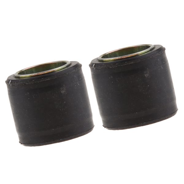 

2pcs rubber motorcycle suspension shock absorber rear mounting metal insert bush