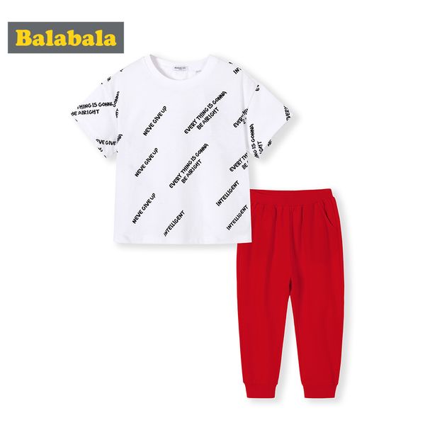 

balabalakids шорты костюмы дети спортивный костюм для мальчиков наборы 2019 лето baby boy одежда 2 шт. спортивные костюмы мальчиков одежда t, White