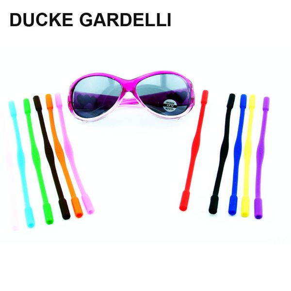 

высокая эластичная малыш анти-скольжения силиконовые солнцезащитные очки очки шнуры дети очки цепи шнур держатель ремень строка веревка, Silver