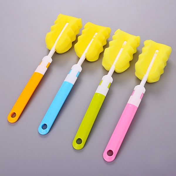 

7pcs/set sponge cleaning tools straw brush nipple brush for feeding bottle cup
