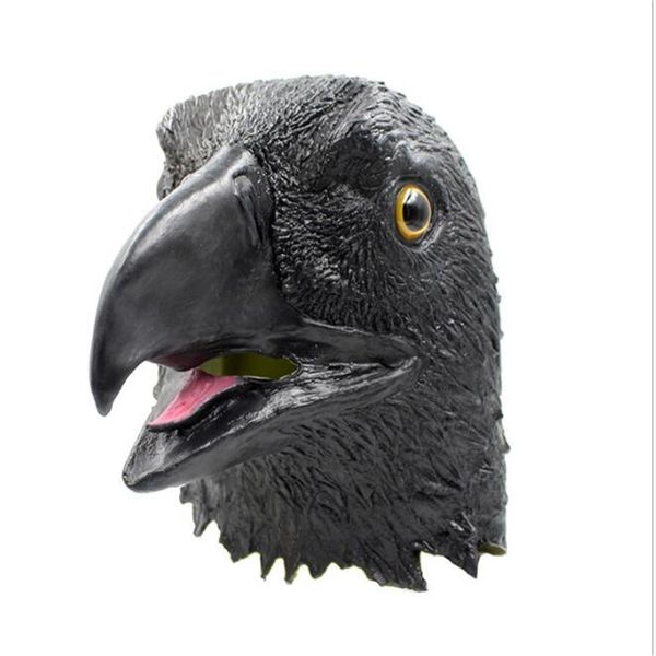 

realistic animal festival decorative eagle bird mask for halloween costume cosplay eagle goshawk crow bird mask for women men