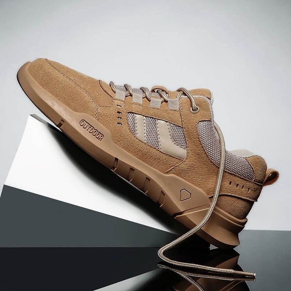 

new pig skin genuine leather mens shoes wear resistent rubber man leisure leather shoes for male casual shoe, Black