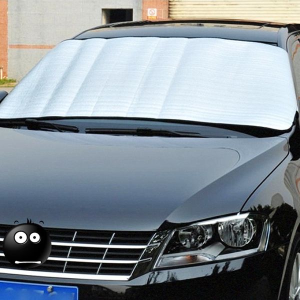 

1piece window foils sun shade car windshield visor cover block front window sunshade uv protect car film styling hot