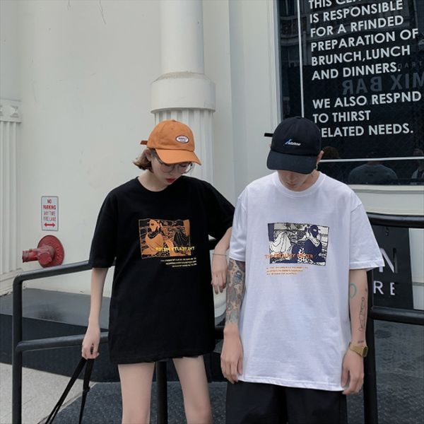 

коѬокими Ѭђкавами ђболка женина 2020 Ѭлм ве оовевђе harajuku ба ленив, White