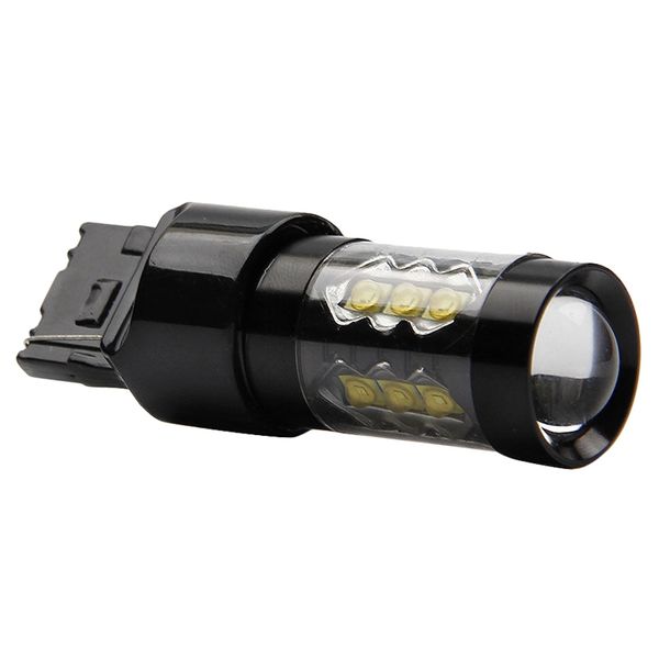 

car led car light bulb 7440 reversing light bulb rear fog 16smd brake 80w steering angle
