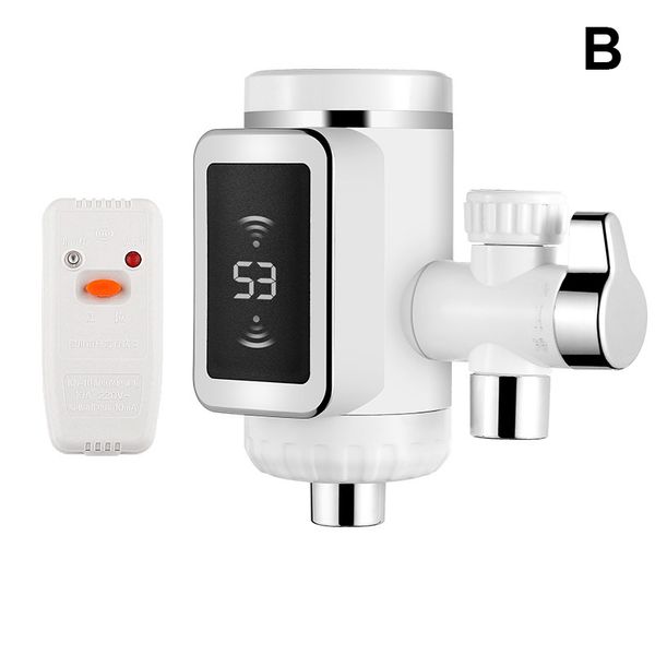 

installation lever electric faucet with digital display for kitchen bathroom lb88