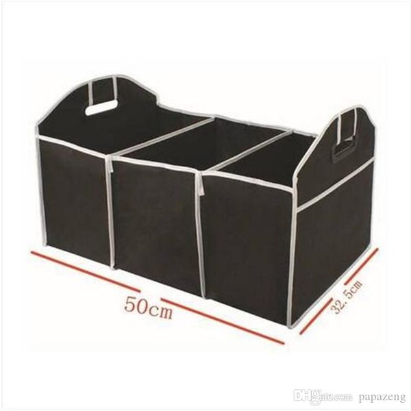 

trunk storage cargo container groceries organizer fabric box pockets foldable folding storage bags household storage collection