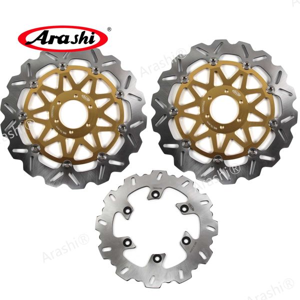 

arashi 1 set for 900 1993 - 2004 cnc floating front rear brake disc brake rotors 1994 1995 1996 1997 1998 1999