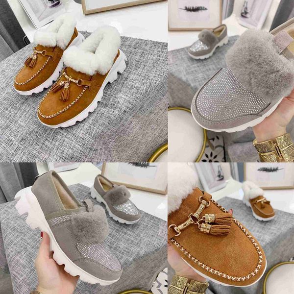 

2019 designer women popular australia genuine leather boots fashion classic wgg brand women snow boots, Black