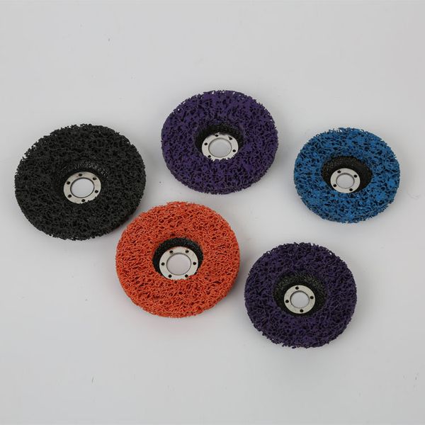 

manufacturers direct selling nylon polishing wheel fiber glazing wheel metal polishing black edition customizable