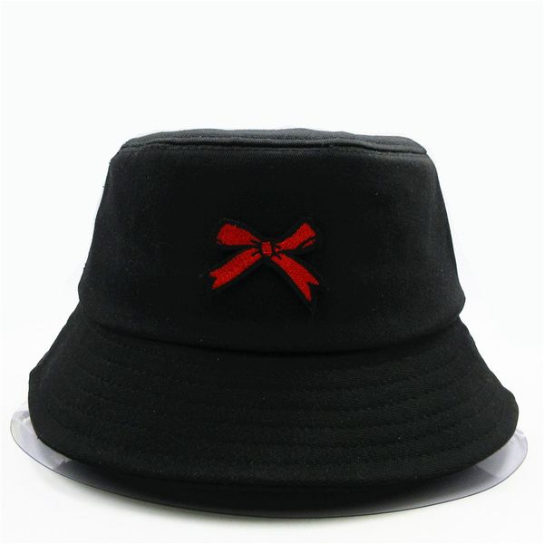 

ldslyjr x embroidery cotton bucket hat fisherman hat outdoor travel sun cap hats for men and women 310