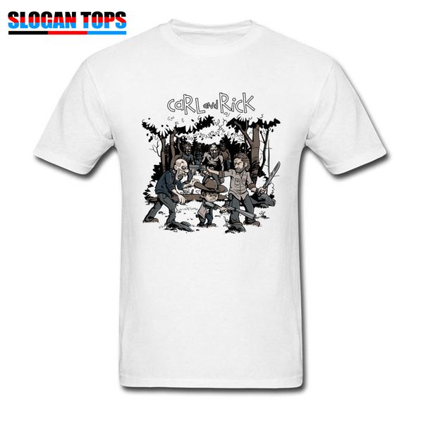 

new arrive t shirt men t-shirt rick grimes carl daryl michonne zombies 3d summer style tee tshirt women, White;black