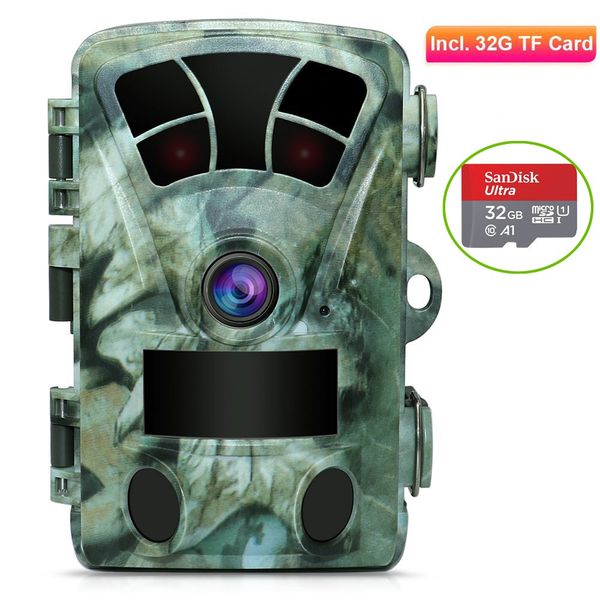 

wild camera chasse 1080p 16mp big infrared night vision motion detection hunting game camera p-trap for wildcats hunting