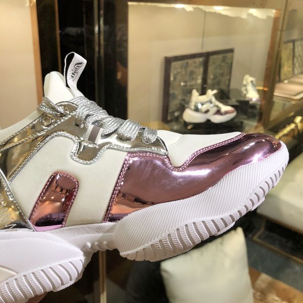 

2020 latest style fashion luxury casual sports low-shoes jogging shoes basketball ladies shoes multicolor optional, Black