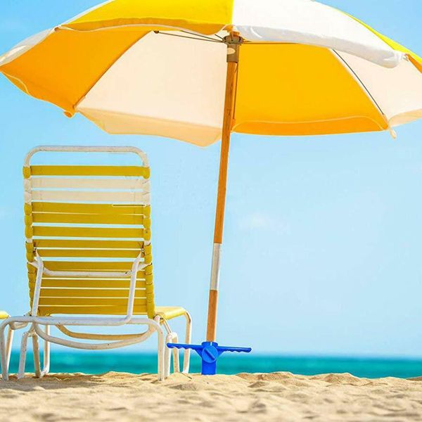 

universal umbrella stand easy install wind resistant outdoors waterproof lightweight fishing tool abs portable durable beach