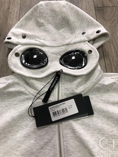 

19ss cp мужские куртки марка толстовки на молнии ветровка компания дизайнер куртка толстовка мужская роскошные пальто солнцезащитные очки ho, Black;brown