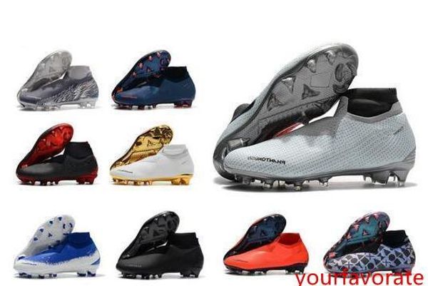 

phantom vsn vision elite df fg & ag victory pack fully charged mens high ankle soccer cleats football shoes