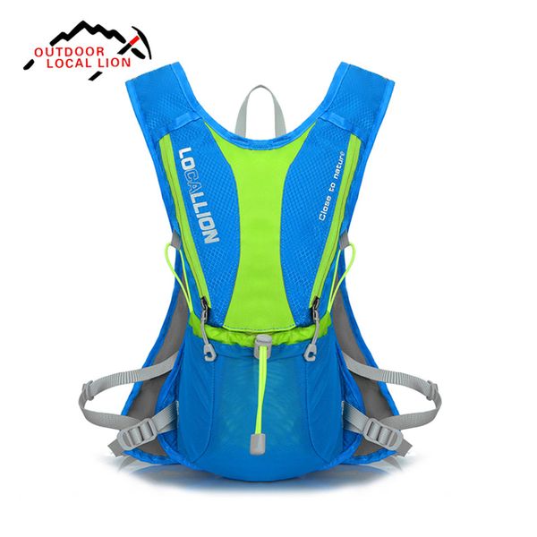 

outdoor sport bag local lion 5l camping backpack hiking riding climbing bags reflective multifunction bike cycling backpack