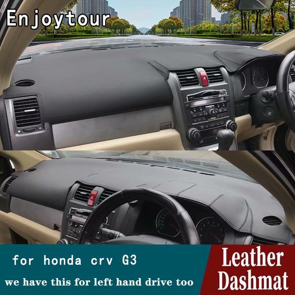 

for crv g3 2007 2008 2009 2010 2011 leather dashmat dashboard cover pad dash mat carpet car styling accessories rhd